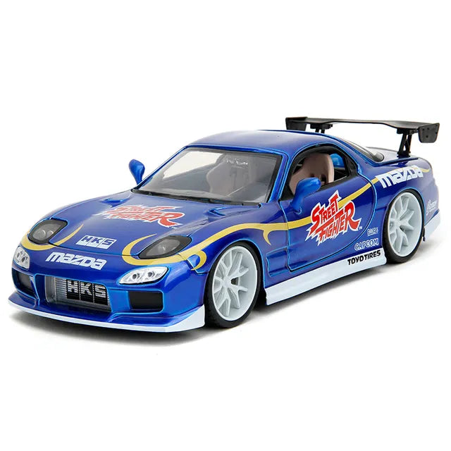 Jada Street Fighter 1993 Mazda RX7 1:24
