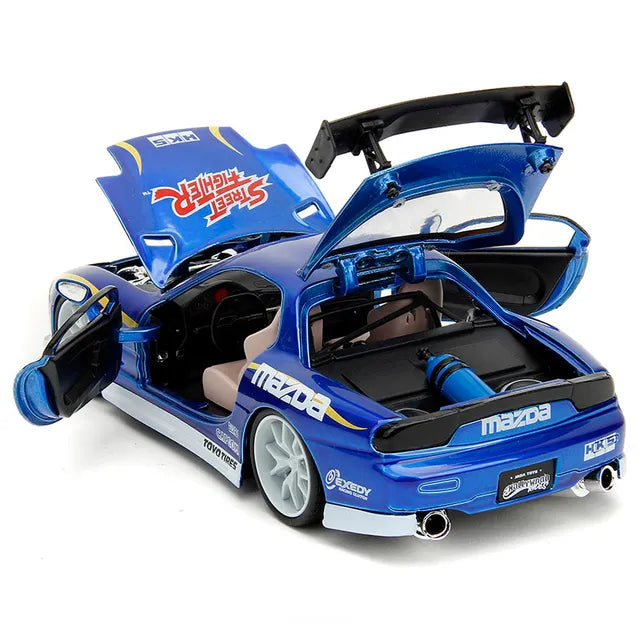 Jada Street Fighter 1993 Mazda RX7 1:24