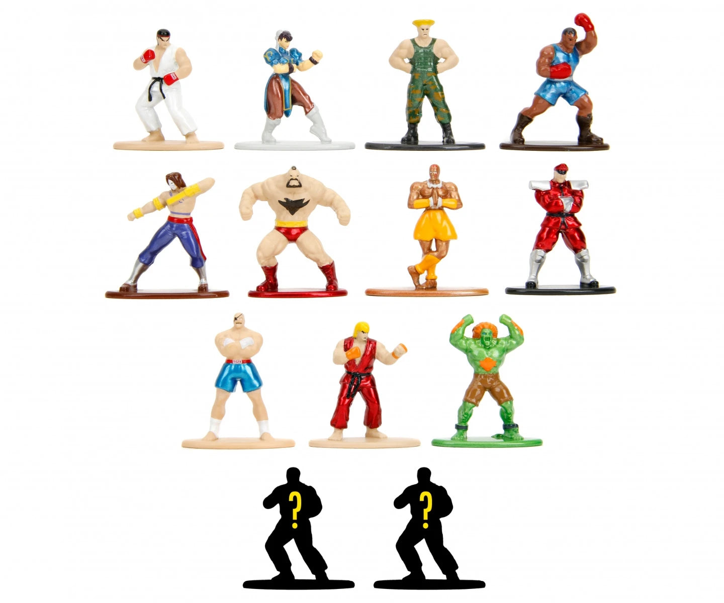 Jada Street Fighter Blind Pack Nanofigs