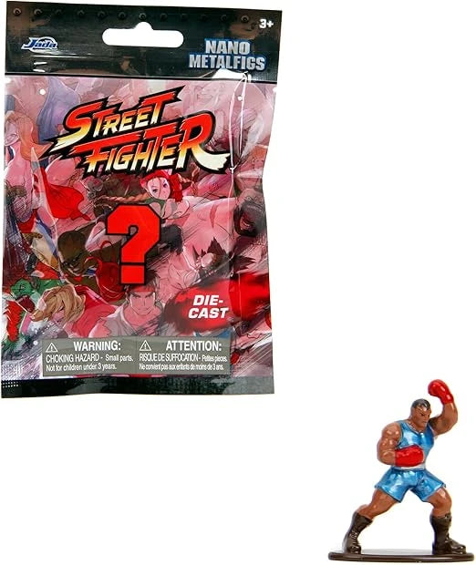 Jada Street Fighter Blind Pack Nanofigs