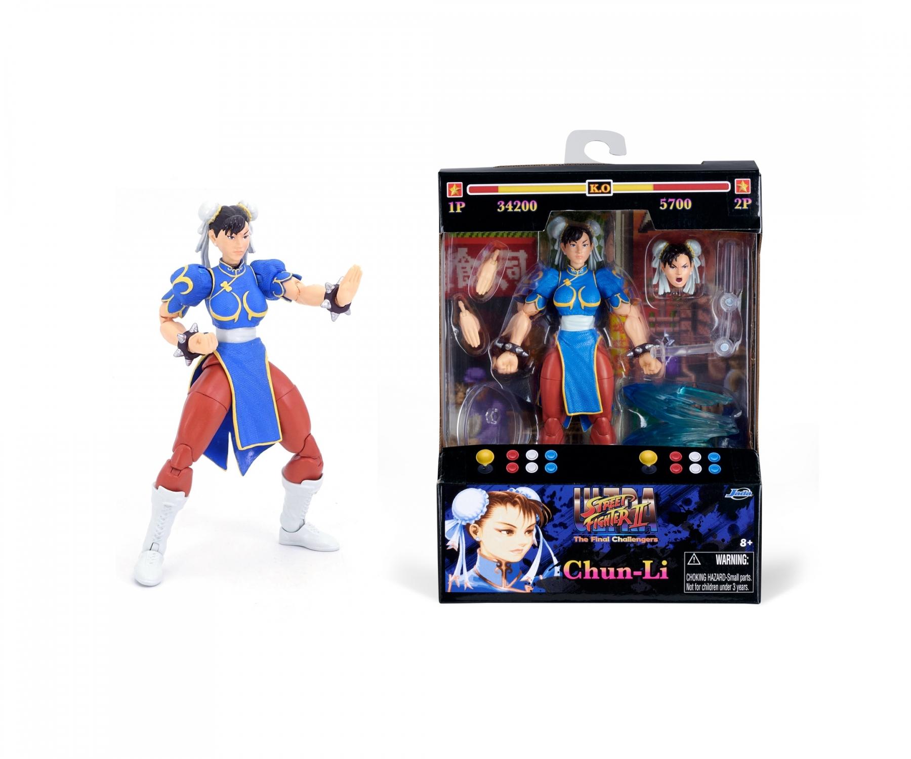 Jada Street Fighter II Chun-Li 6' Figure
