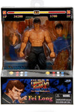 Jada Street Fighter II Fei-Long 6' Figure