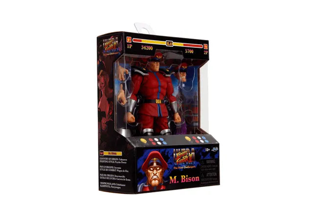 Jada Street Fighter II M. Bison 6' Figure