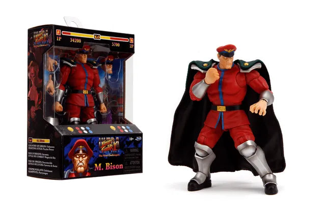Jada Street Fighter II M. Bison 6' Figure