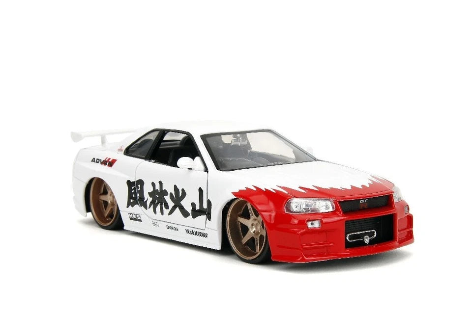Jada Street Fighter Nissan Skyline GTR 1:24