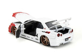 Jada Street Fighter Nissan Skyline GTR 1:24