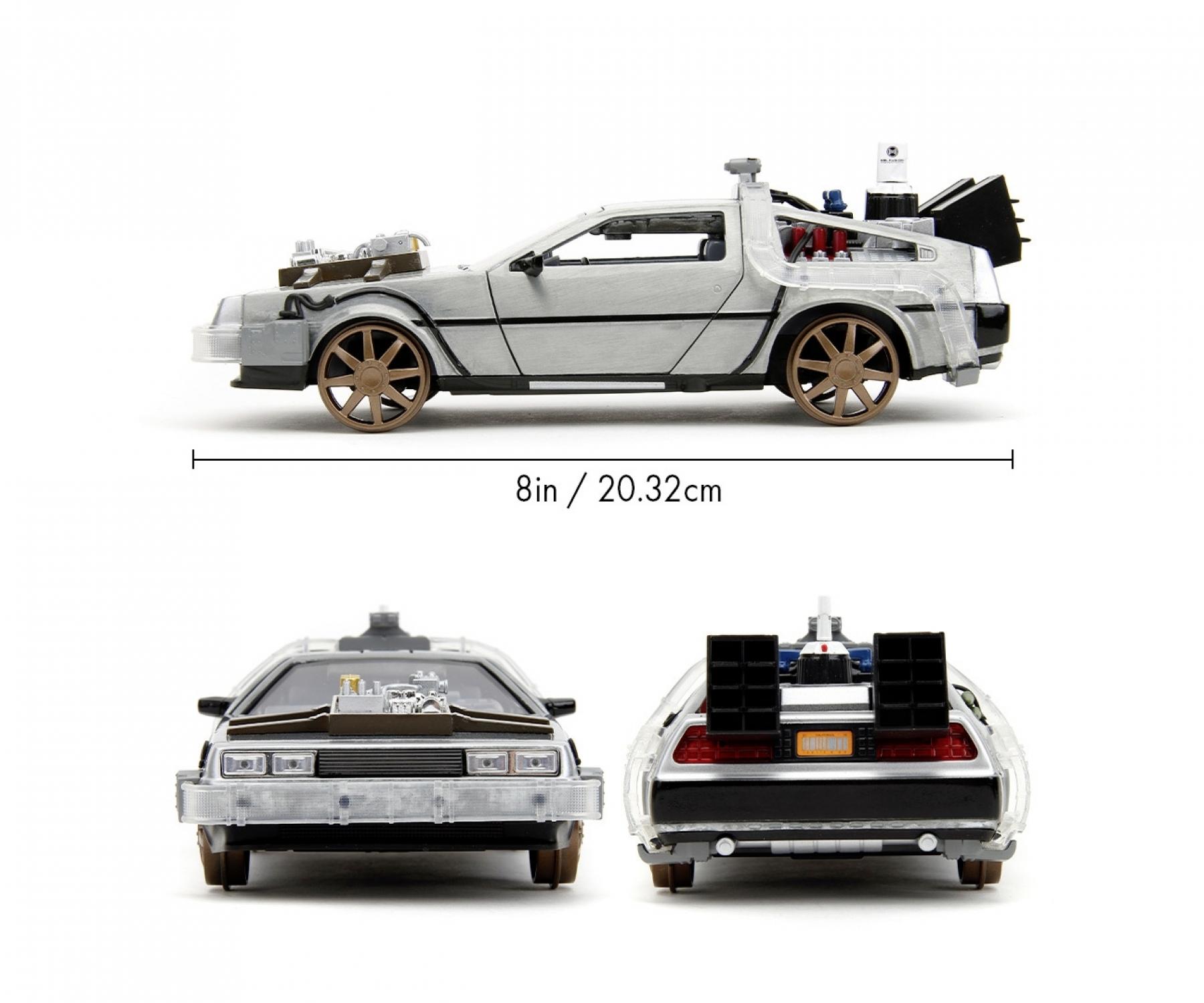 Jada Time Machine (Back to the Future 3) 1:24