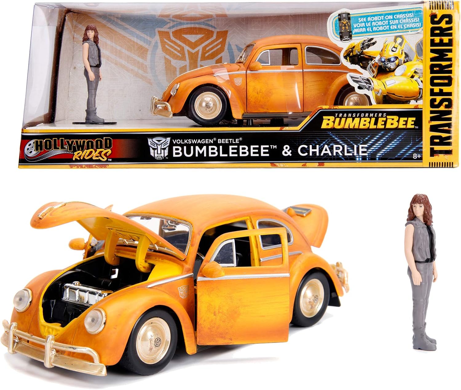 Jada Transformers VW Beetle 1:24