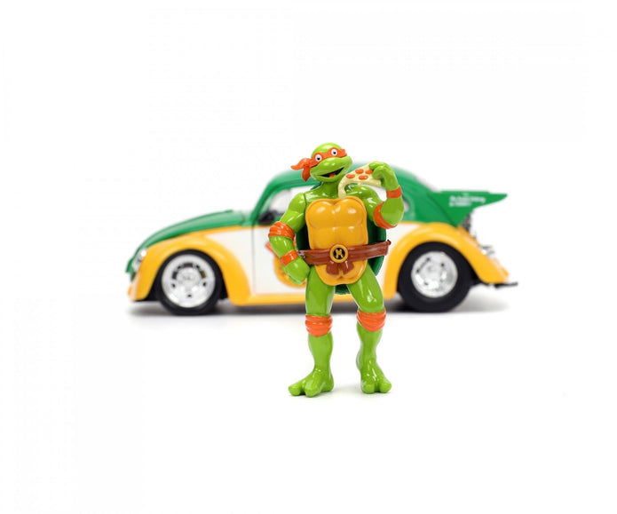 Jada Turtles 1959 VW Drag Beetle 1:24