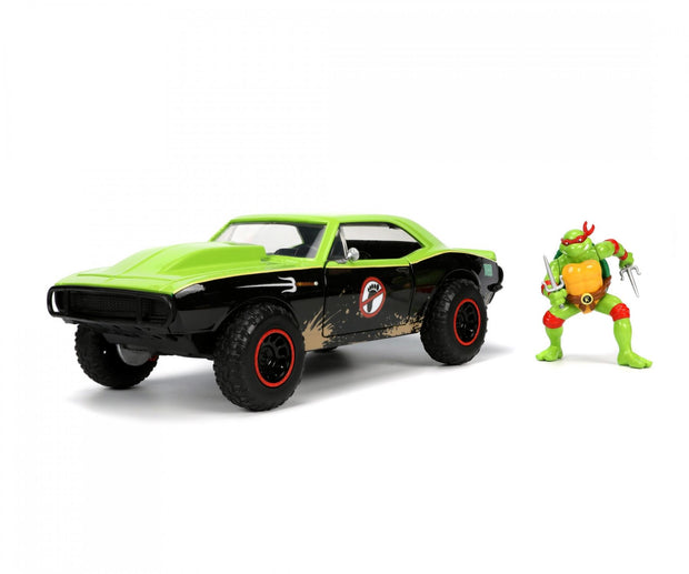 Jada Turtles Raphael Chevy Camaro 1:24