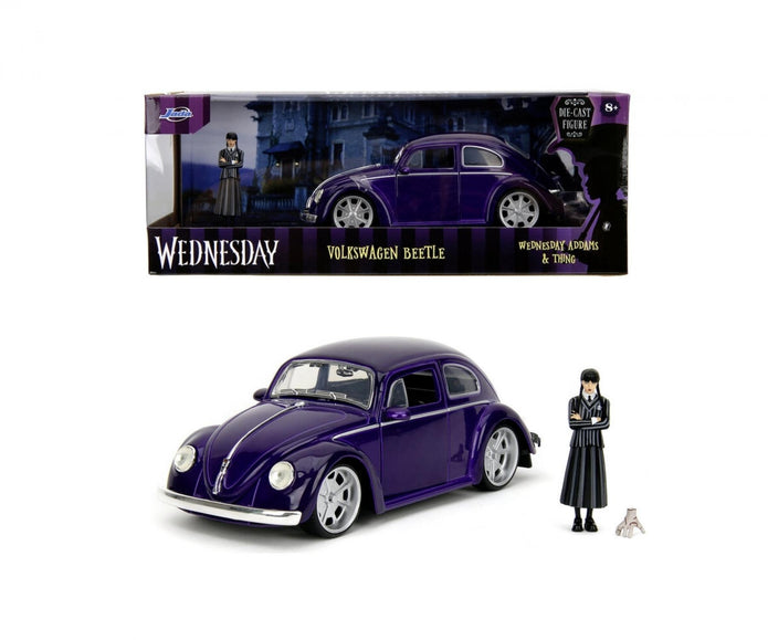 Jada Wednesday Volkswagen Beetle 1:24