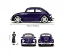 Jada Wednesday Volkswagen Beetle 1:24