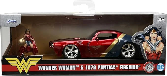 Jada Wonder Woman 1972 Pontiac Firebird 1:32
