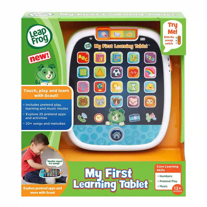 Leap Frog-My First Learning Tablet Black
