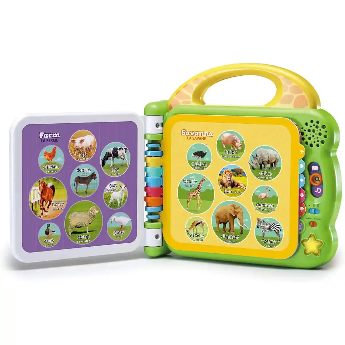 Leapfrog-100 Animals Book (Bilingual: Uk+Fr)