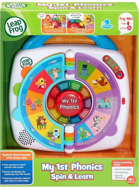 Leapfrog-MY 1ST PHONICS SPIN & LEARN (LFUK) (ARAB)