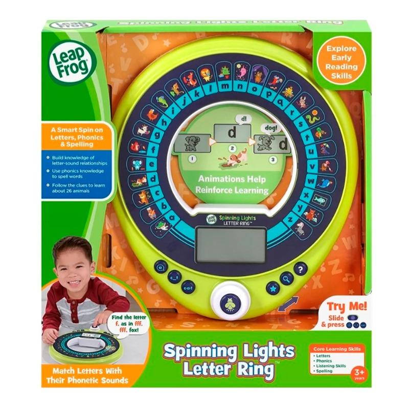 Leapfrog - Spinning Lights Letter Ring