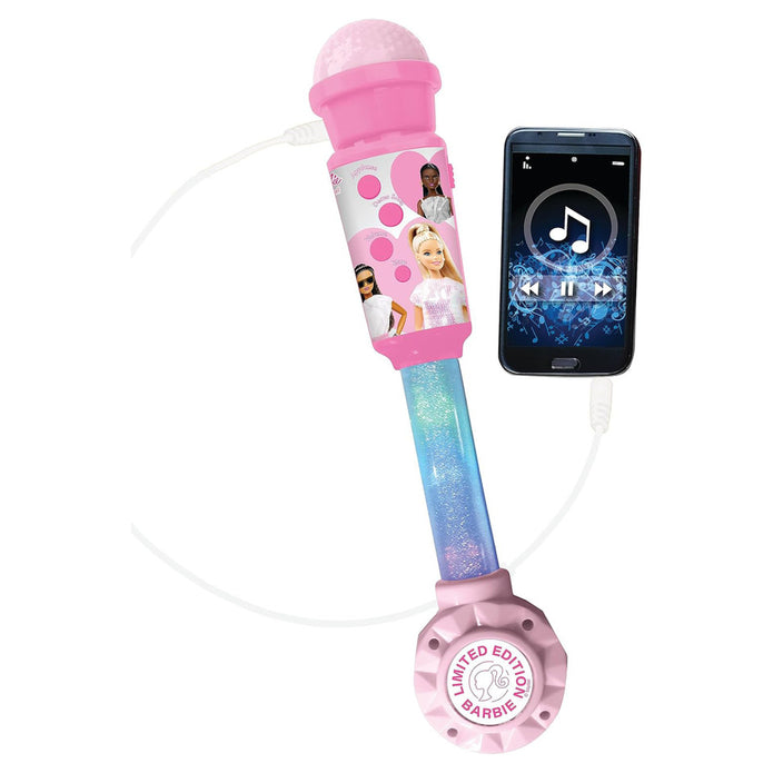 Lexibook-Barbie Lighting Microphone W/Speaker (Aux-In)
