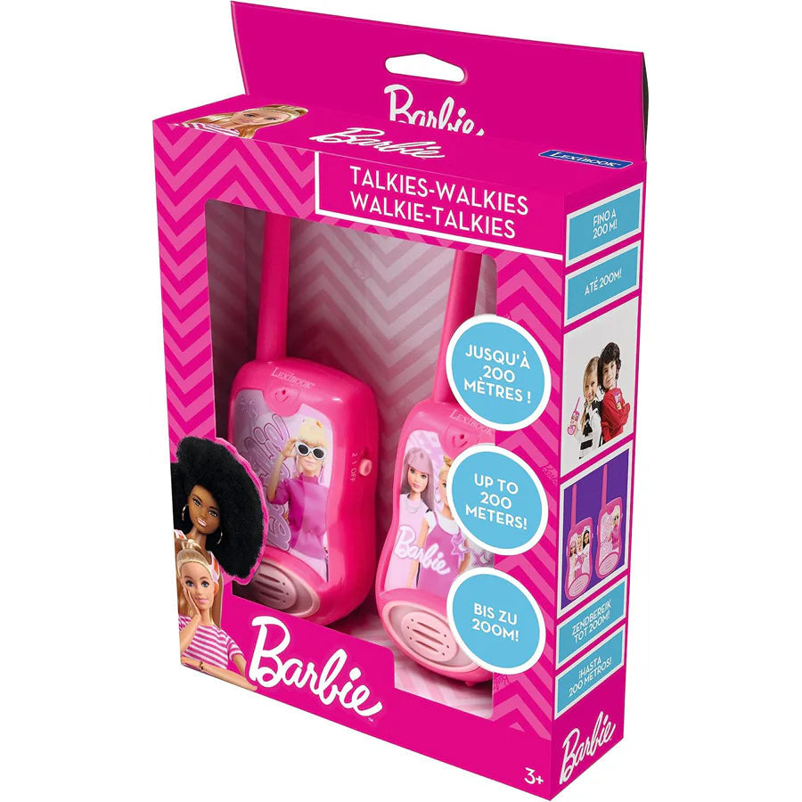 Lexibook-Barbie Walkie Talkie 100M