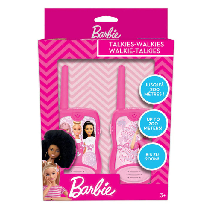 Lexibook-Barbie Walkie Talkie 100M