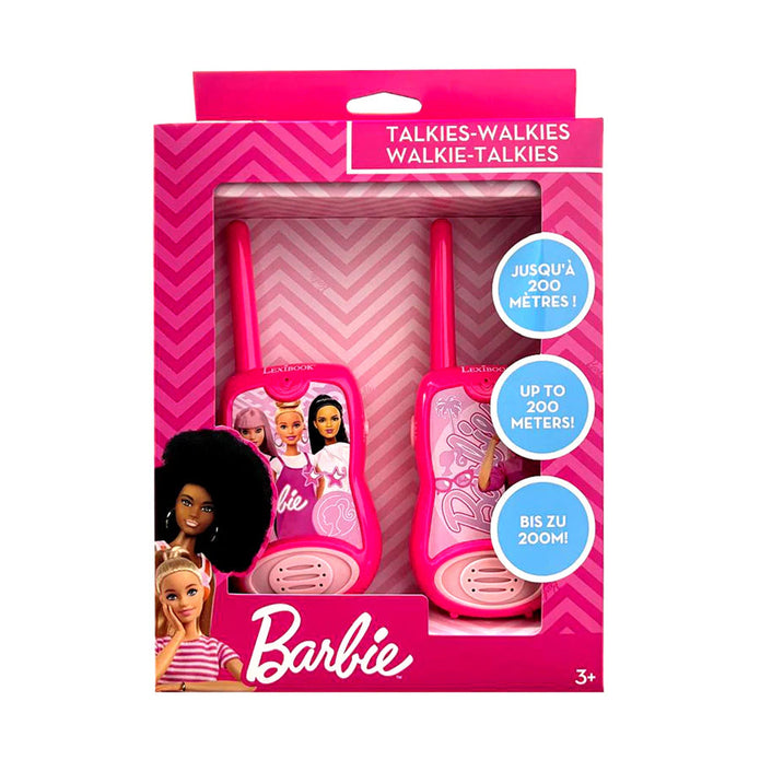 Lexibook-Barbie Walkie Talkie 100M