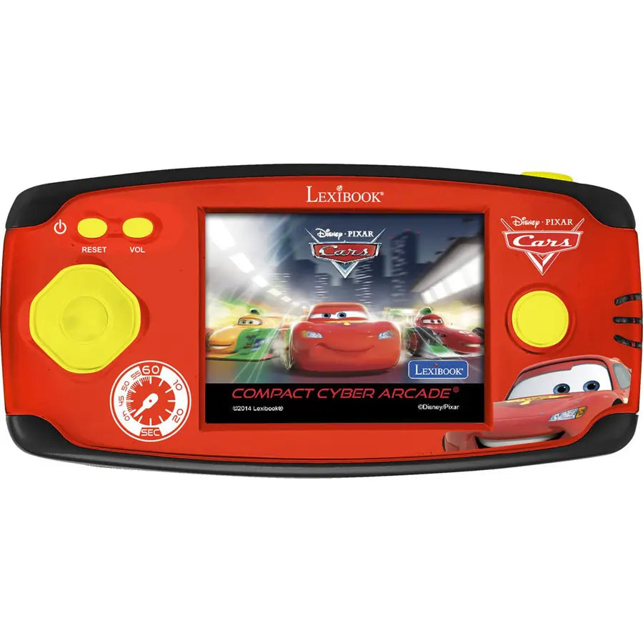 Lexibook-Cars Handheld Console Compact Cyber Arcade 2.5'' 150 Games