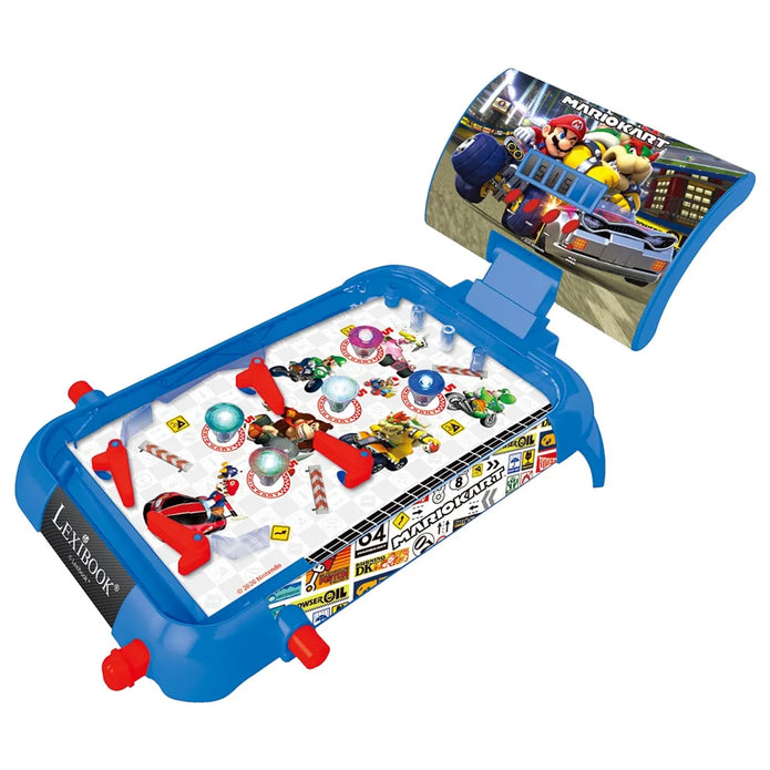 Lexibook-Mario Kart Electronic Pinball W/Lights N Sound
