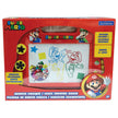 Lexibook-Mario Magnetic Multicolor Drawing Board A5 W/Accessories