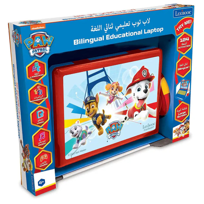 Lexibook-Paw Patrol Bilingual Educational Laptop Arabic/English