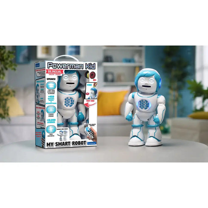 Lexibook-Powerman Kid My Smart Robot Bilingual