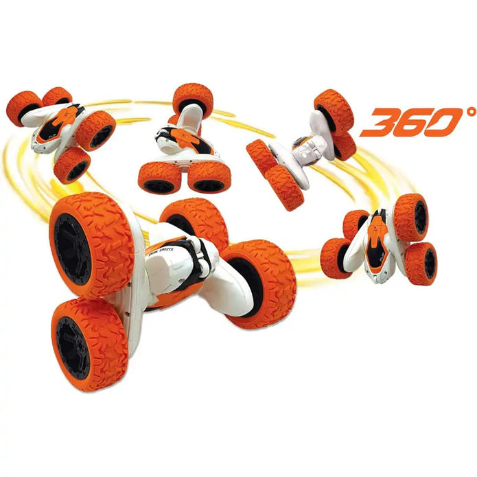 Lexibook-Rc Crosslander Programmable Stunt Car With Lights/Wrist Control