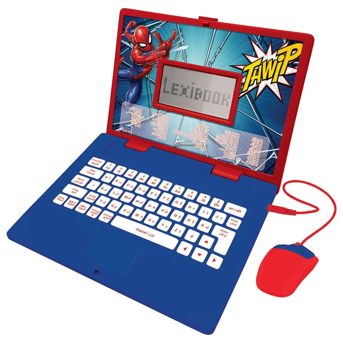 Lexibook-Spiderman Bilingual Educational Laptop Arabic/English