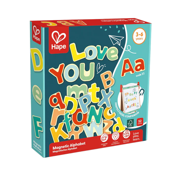 Hape-Magnetic Alphabet