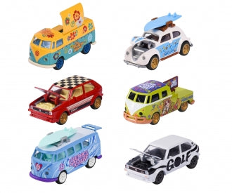 Majorette VW The Originals Deluxe Cars, 6-asst.