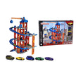 Majorette  Motor Lift Center + 5 Cars