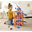 Majorette  Motor Lift Center + 5 Cars