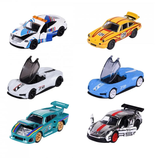 Majorette Porsche Deluxe Assortment, 6-asst.