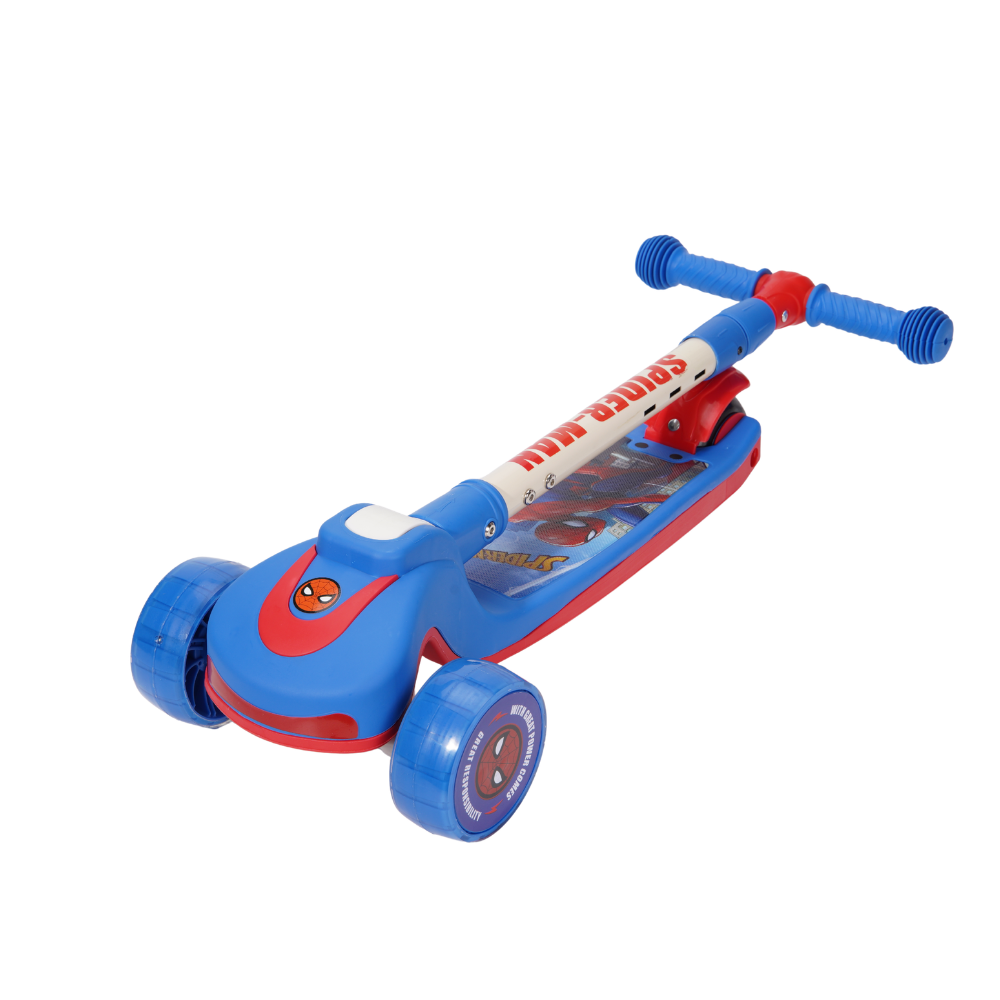 Marvel Spiderman 2-in-1 Foldable Twist Scooter-1-ahlanfun.com
