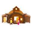 Masha & the bear-Bear's House Playset with Figures & Acc