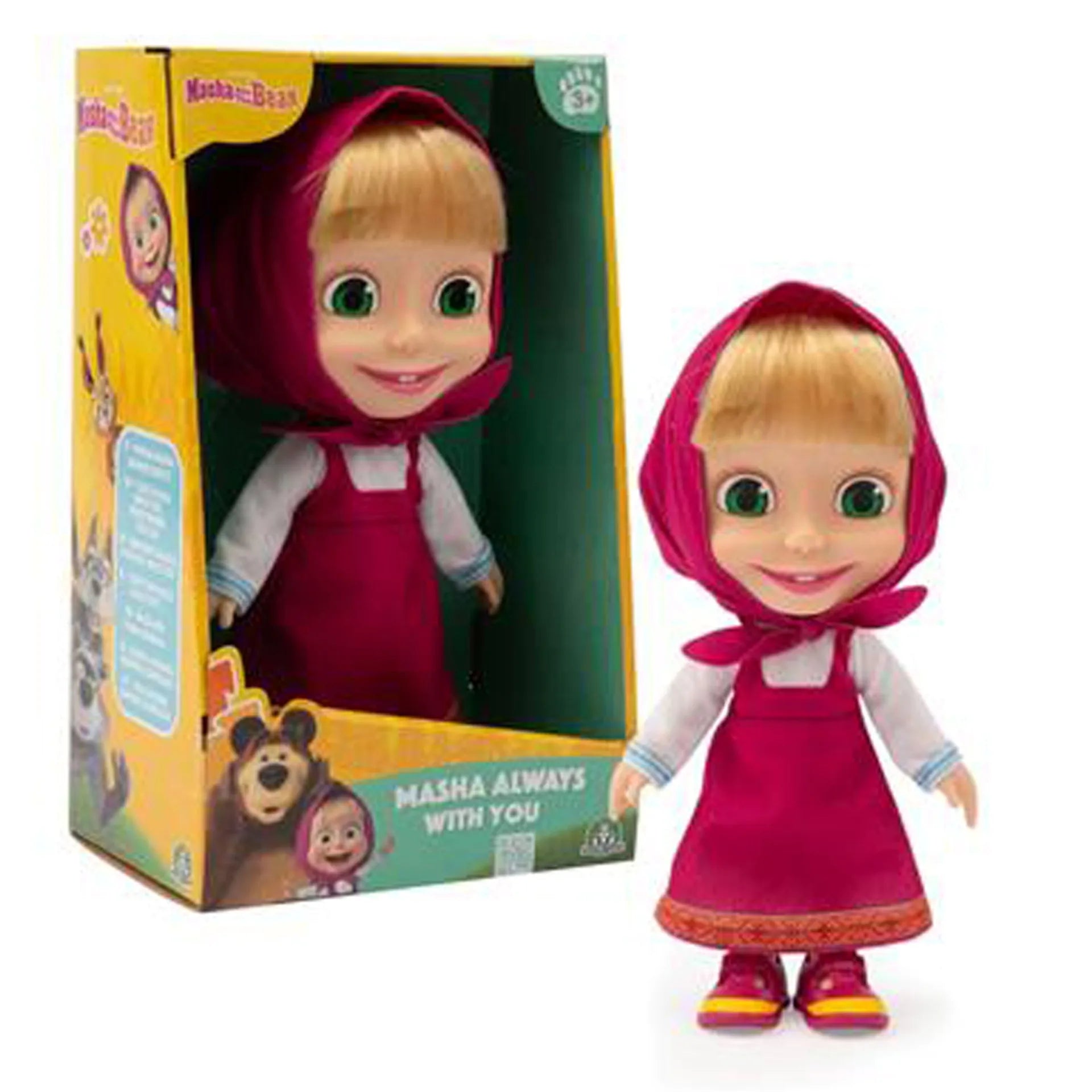 Masha and the bear-Masha 23 cm Doll