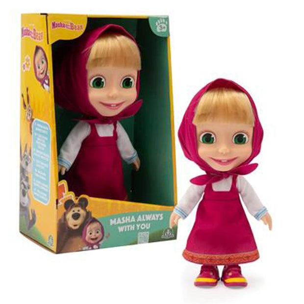 Masha and the bear-Masha 23 cm Doll