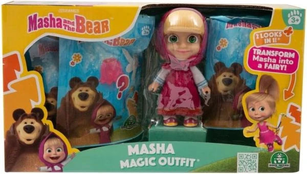 Masha and the bear-Masha Magic Outfit Doll