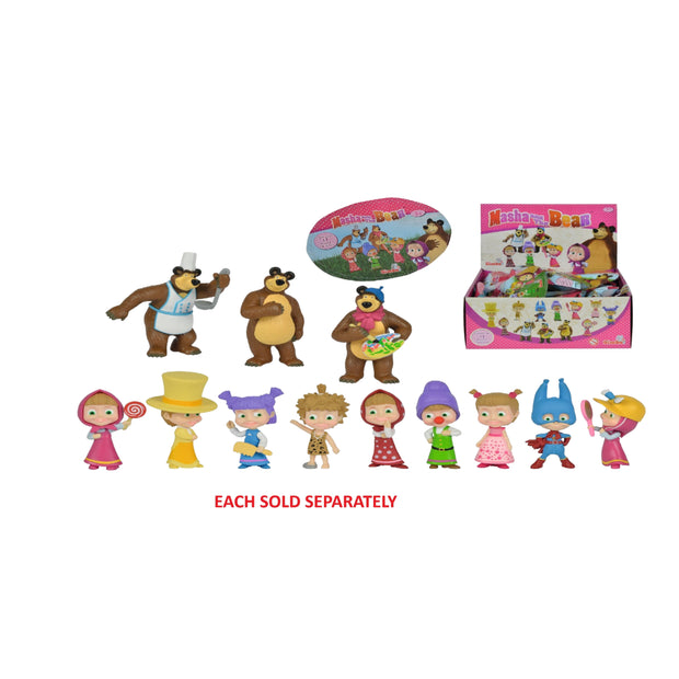 Masha and the bear-Masha Surprise Figures 12 Asstd