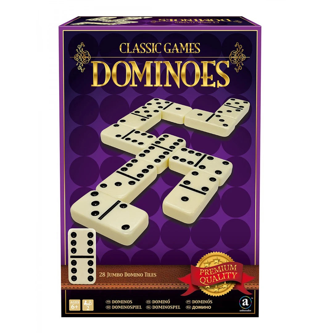 Merchant Ambassador Classic Games - Double-6 Dominoes