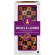 Merchant Ambassador Folding Wood Snakes & Ladders Set