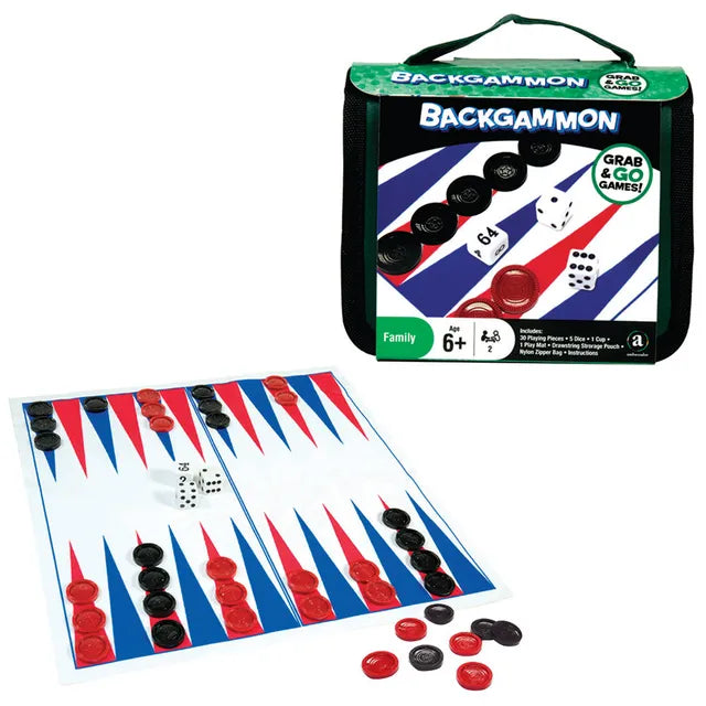 Merchant Ambassador Grab & Go Games! - Travel Backgammon