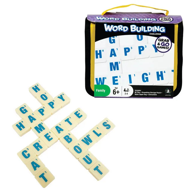 Merchant Ambassador Grab & Go Games!-Travel Word Building Challenge