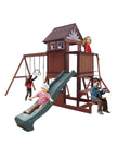 Swing Set & Playhouse ahlanfun.com