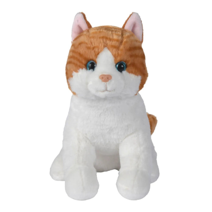 Nicotoy-Cat Plush StripySiameseGinger 28cm(3ass)