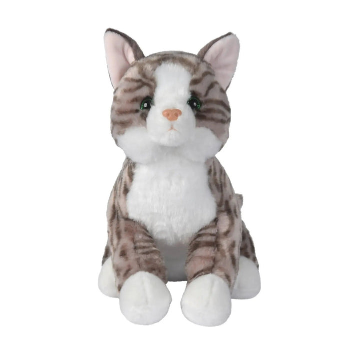 Nicotoy-Cat Plush StripySiameseGinger 28cm(3ass)